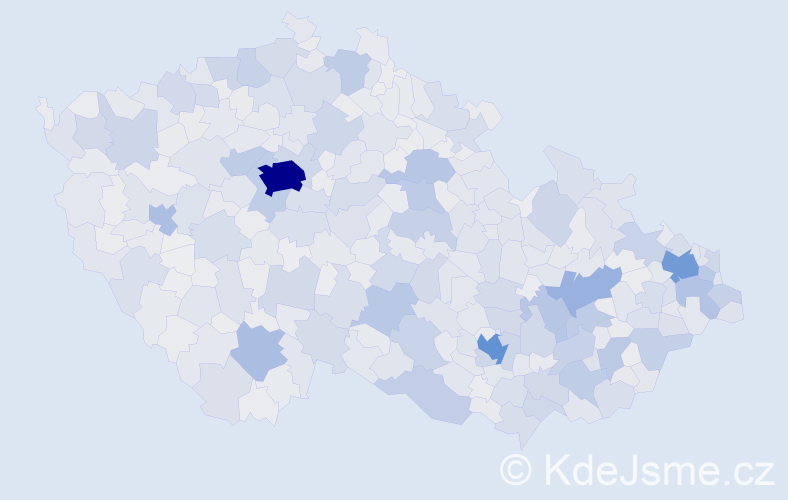 Jméno: 'Marta', počet výskytů 41908 v celé ČR