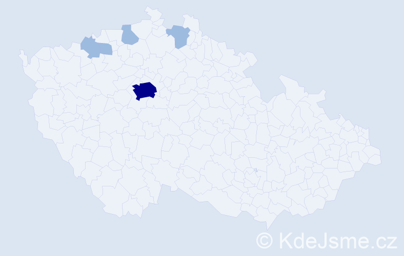 Jméno: 'Nguyen', počet výskytů 8 v celé ČR