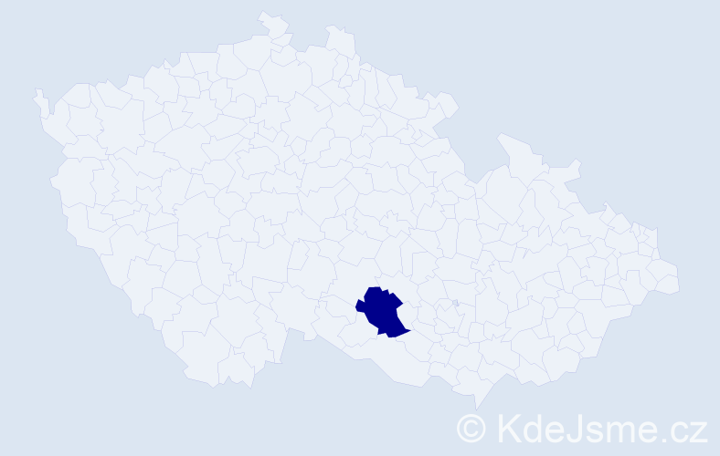Jméno: 'Ngoc Nguyet Hang', počet výskytů 1 v celé ČR