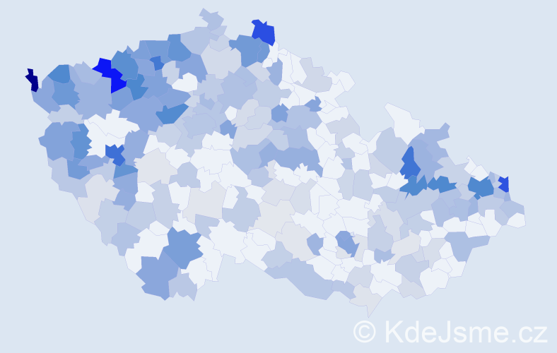 Jméno: 'Koloman', počet výskytů 567 v celé ČR