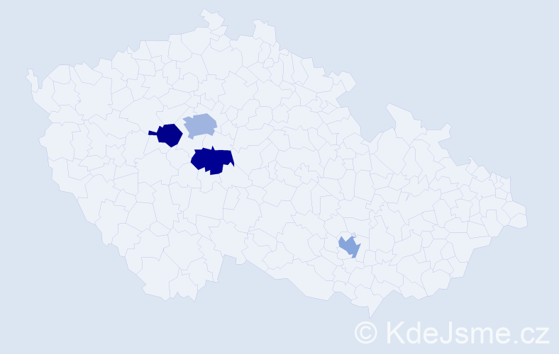 Jméno: 'Andrew Christopher', počet výskytů 5 v celé ČR
