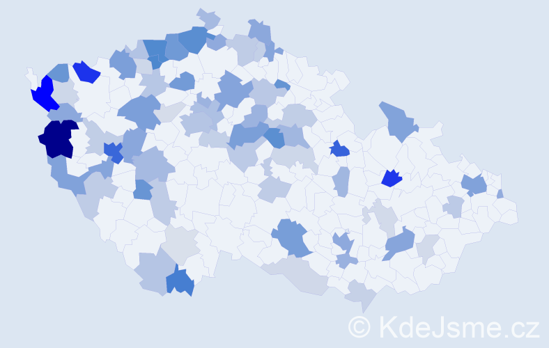 Jméno: 'Van Tuan', počet výskytů 176 v celé ČR