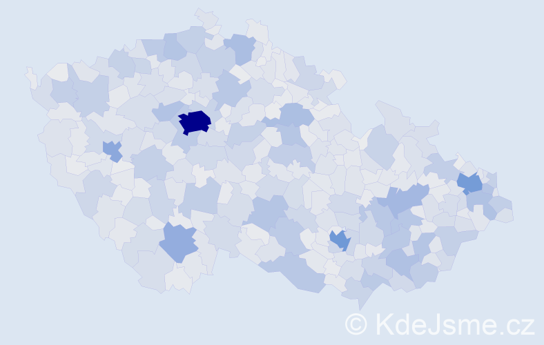 Jméno: 'Stanislav', počet výskytů 68627 v celé ČR