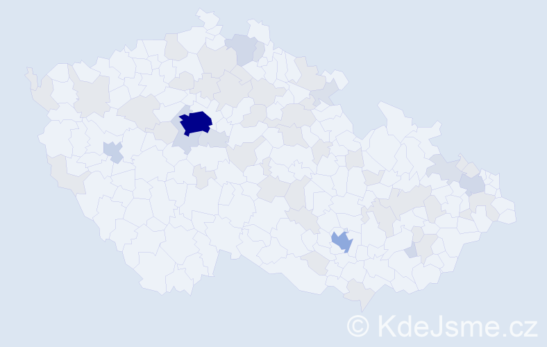 Jméno: 'Renée', počet výskytů 116 v celé ČR