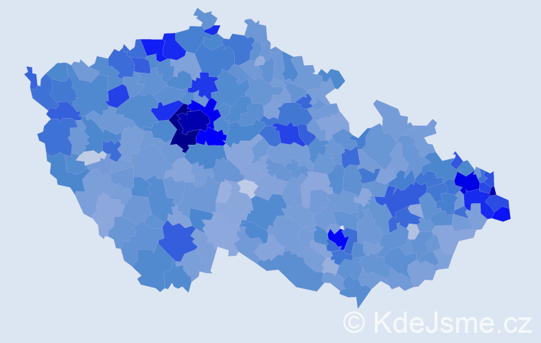 Jméno: 'Laura', počet výskytů 7786 v celé ČR