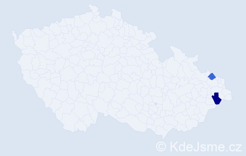 Jméno: 'Renald', počet výskytů 2 v celé ČR