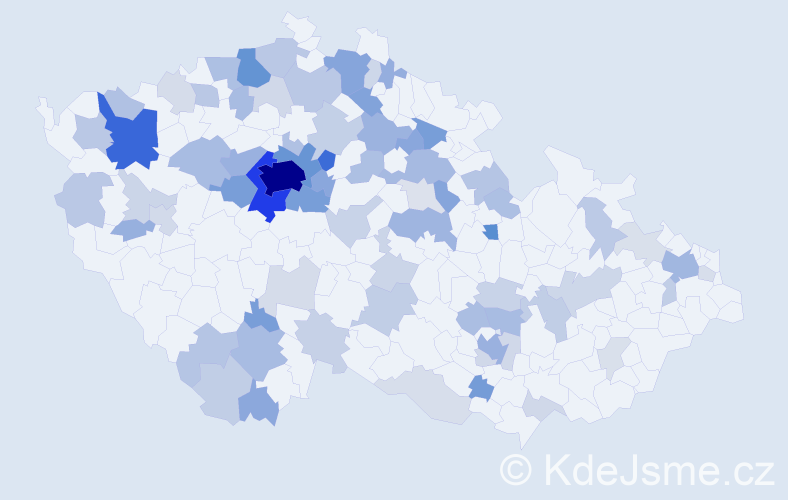 Jméno: 'Artem', počet výskytů 325 v celé ČR