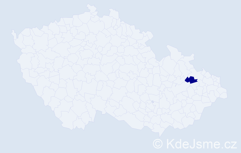 Jméno: 'Leon Richard', počet výskytů 1 v celé ČR