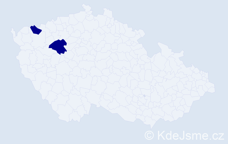 Jméno: 'Duc Viet Anh', počet výskytů 2 v celé ČR