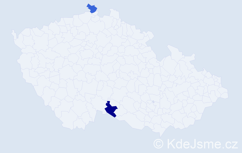 Jméno: 'Roman Alexandr', počet výskytů 2 v celé ČR