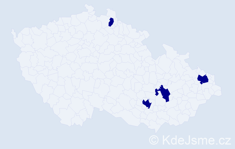 Jméno: 'Matthew Anthony', počet výskytů 4 v celé ČR
