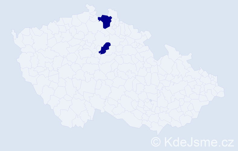 Jméno: 'Marek Przemyslaw', počet výskytů 2 v celé ČR