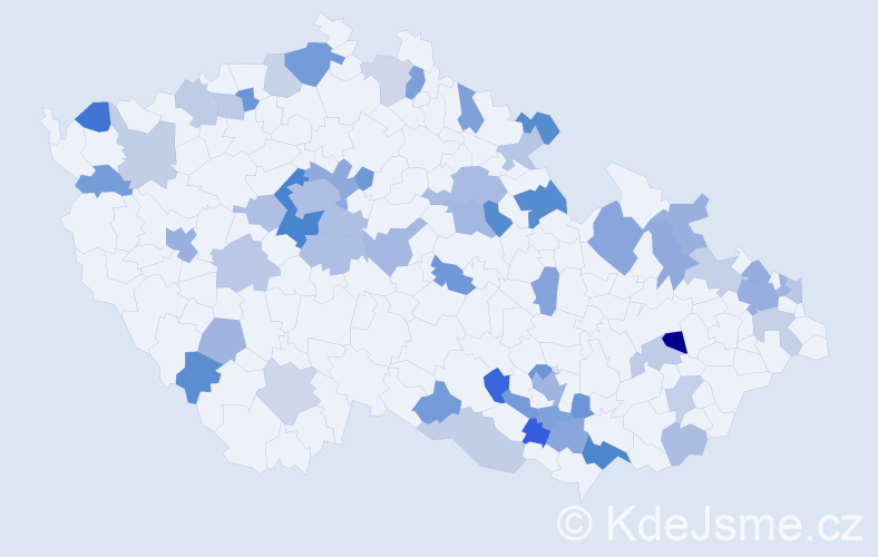 Jméno: 'Nataly', počet výskytů 94 v celé ČR