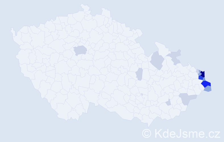 Jméno: 'Lech', počet výskytů 48 v celé ČR