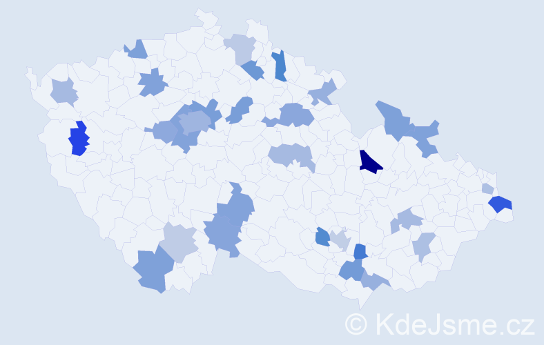 Jméno: 'Joel', počet výskytů 48 v celé ČR