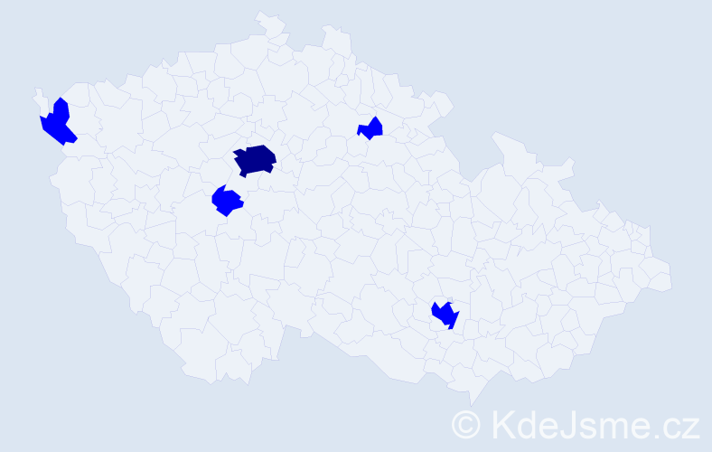 Jméno: 'Ivan Todorov', počet výskytů 6 v celé ČR