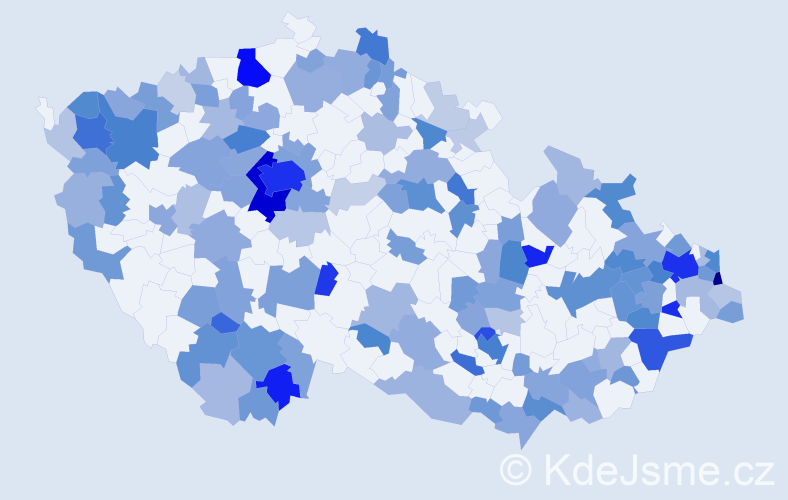 Jméno: 'Isabela', počet výskytů 336 v celé ČR