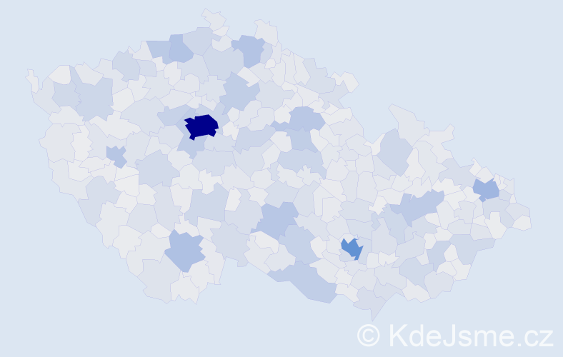 Jméno: 'Dana', počet výskytů 51426 v celé ČR