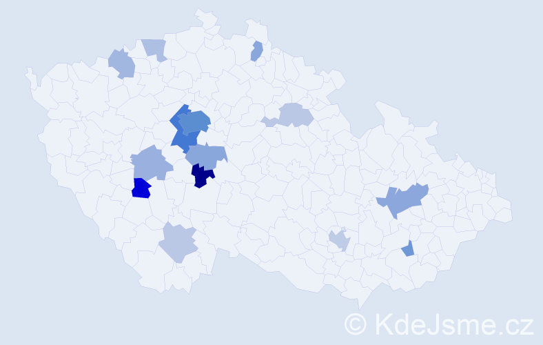 Jméno: 'Šimona', počet výskytů 42 v celé ČR