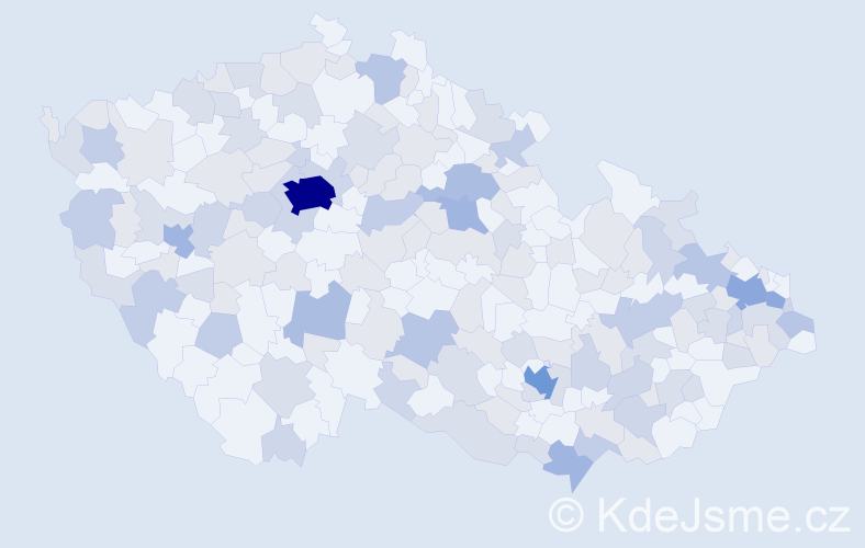 Jméno: 'Lilien', počet výskytů 308 v celé ČR