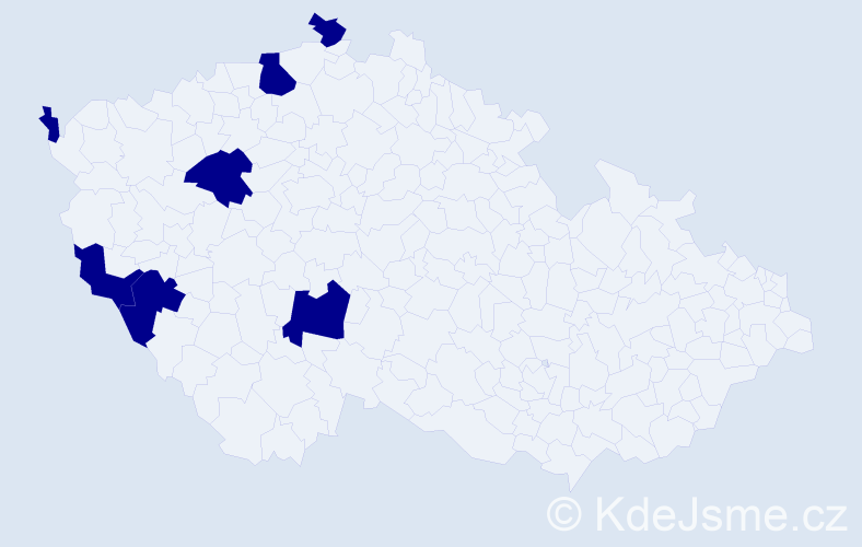 Jméno: 'Quang Vu', počet výskytů 7 v celé ČR