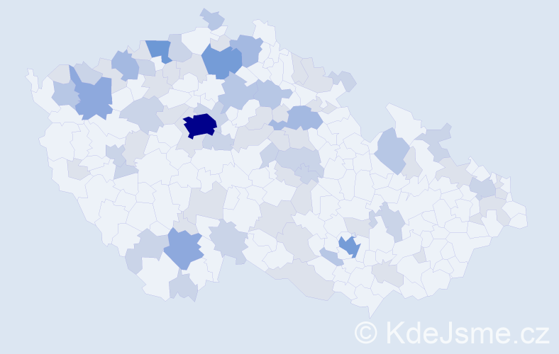 Jméno: 'Anatolij', počet výskytů 163 v celé ČR