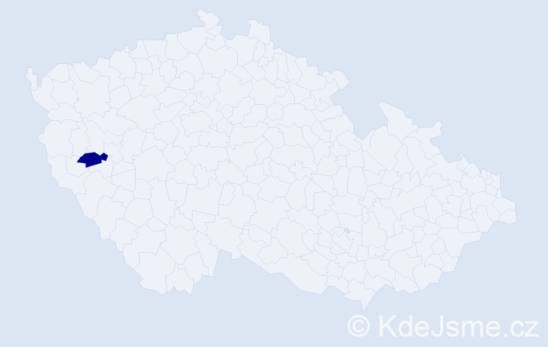 Jméno: 'Zaureš', počet výskytů 1 v celé ČR