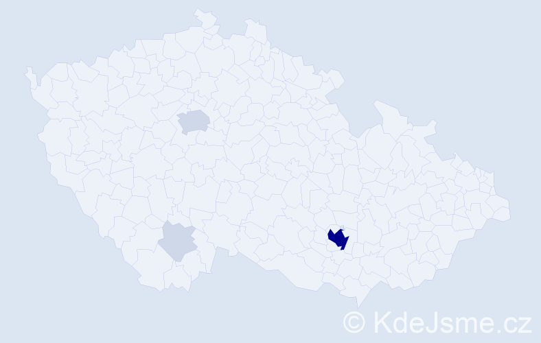 Jméno: 'Eran', počet výskytů 17 v celé ČR