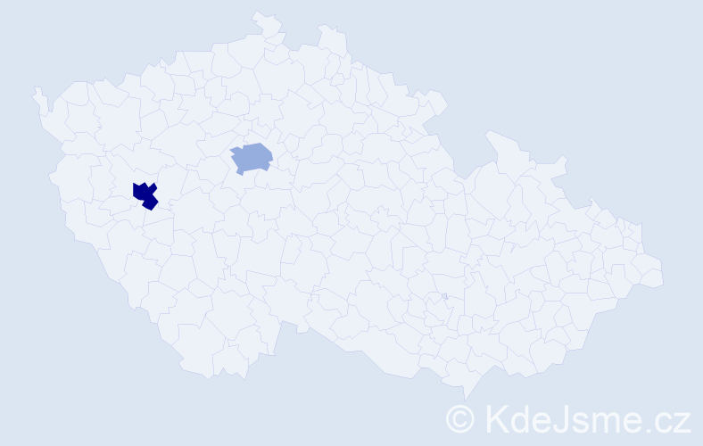 Jméno: 'Khudoyberdi', počet výskytů 2 v celé ČR