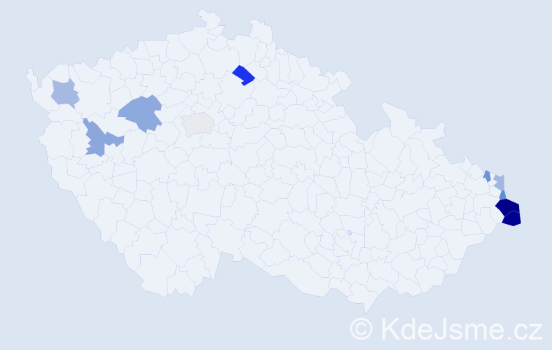 Jméno: 'Zbygniew', počet výskytů 15 v celé ČR