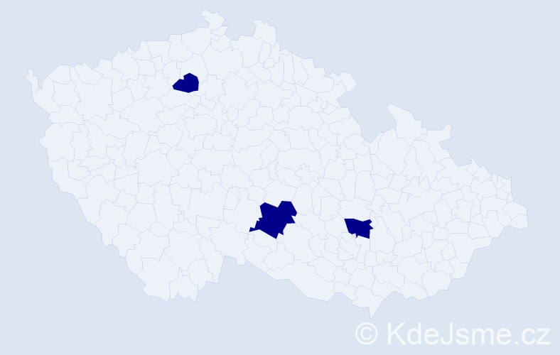 Jméno: 'Sumiya', počet výskytů 3 v celé ČR