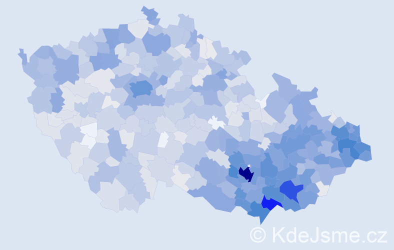 Jméno: 'Igor', počet výskytů 3981 v celé ČR