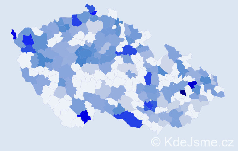Jméno: 'Charlotte', počet výskytů 432 v celé ČR