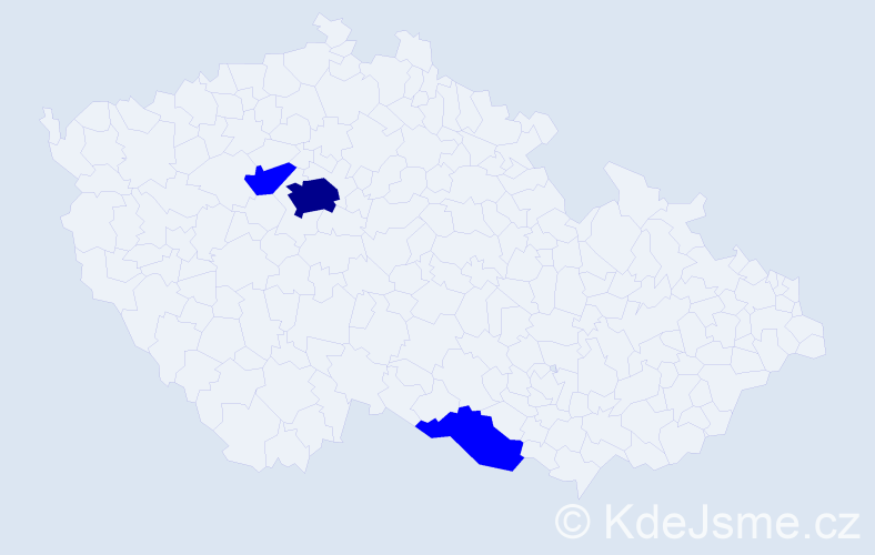 Jméno: 'Adam Ladislav', počet výskytů 4 v celé ČR