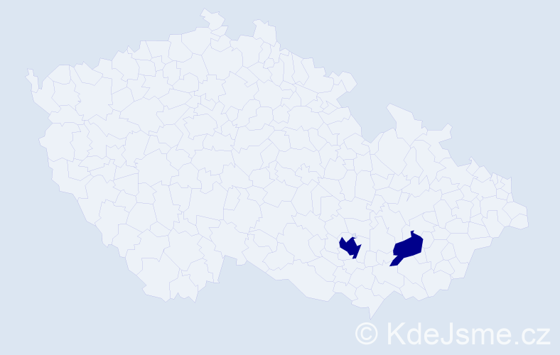 Jméno: 'Philip Peter', počet výskytů 2 v celé ČR