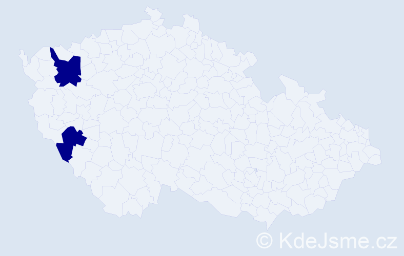 Jméno: 'Otto Dieter', počet výskytů 2 v celé ČR