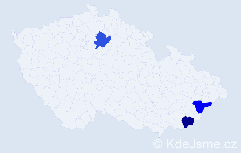 Jméno: 'Andrew Michael', počet výskytů 3 v celé ČR