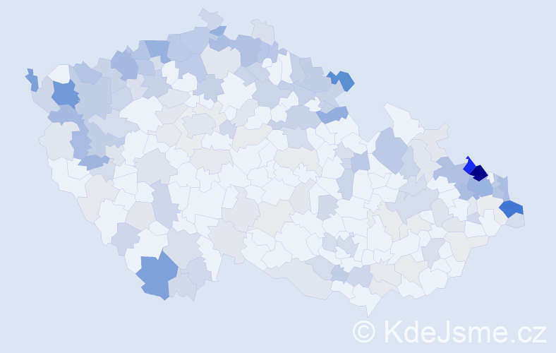 Jméno: 'Erna', počet výskytů 428 v celé ČR