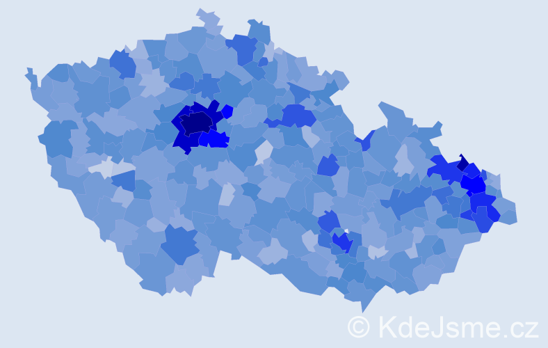 Jméno: 'Mikuláš', počet výskytů 6008 v celé ČR