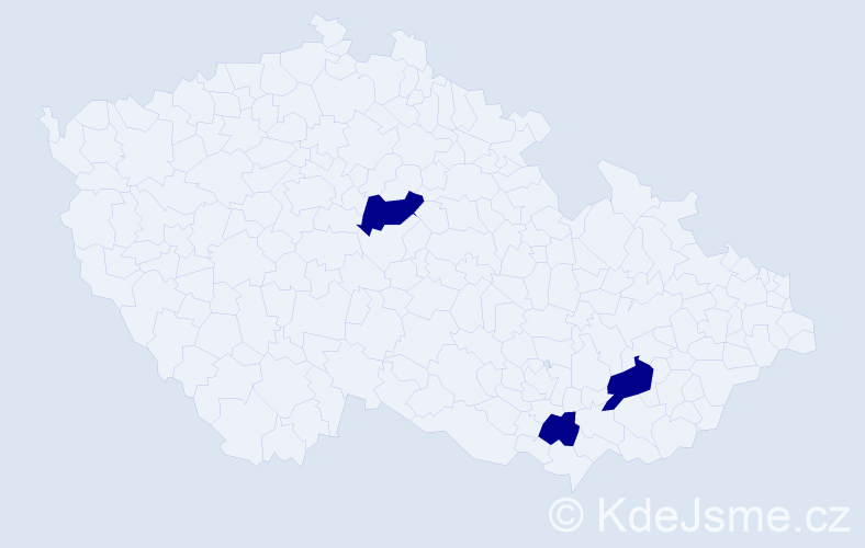Jméno: 'Ghenadie', počet výskytů 3 v celé ČR