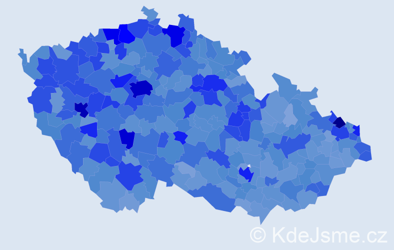 Jméno: 'Jindřich', počet výskytů 28458 v celé ČR