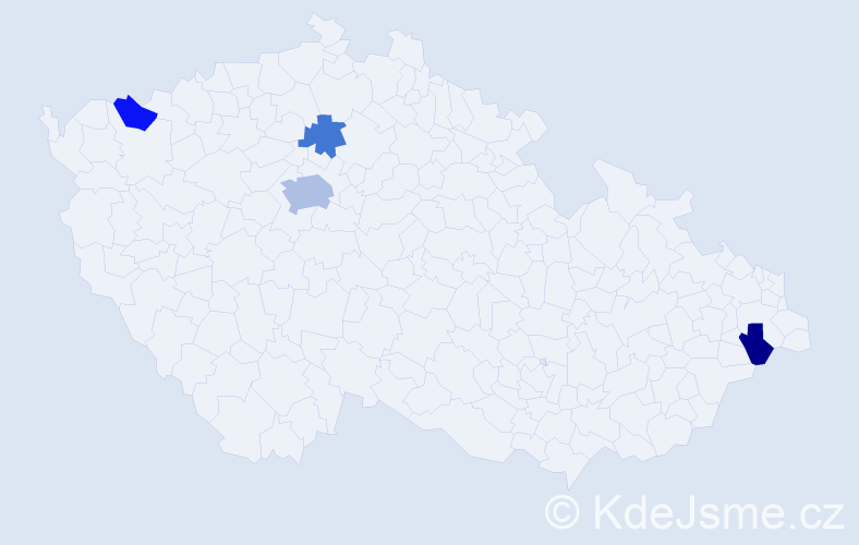 Jméno: 'Natálie Laura', počet výskytů 7 v celé ČR