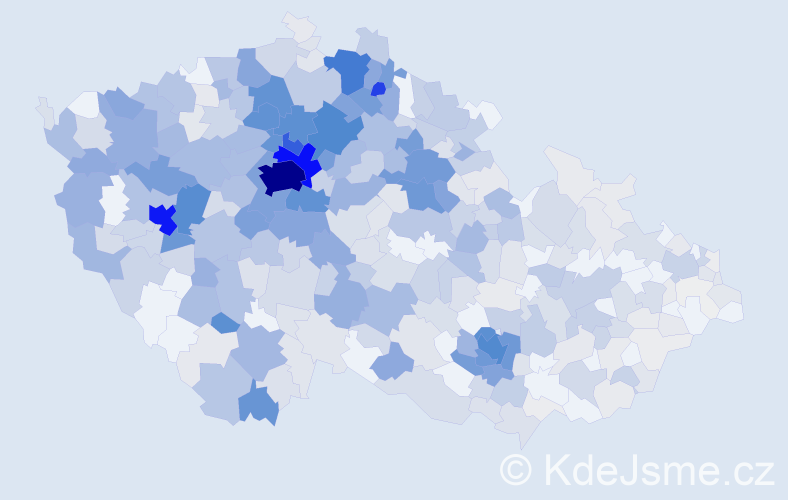 Jméno: 'Hanna', počet výskytů 2299 v celé ČR