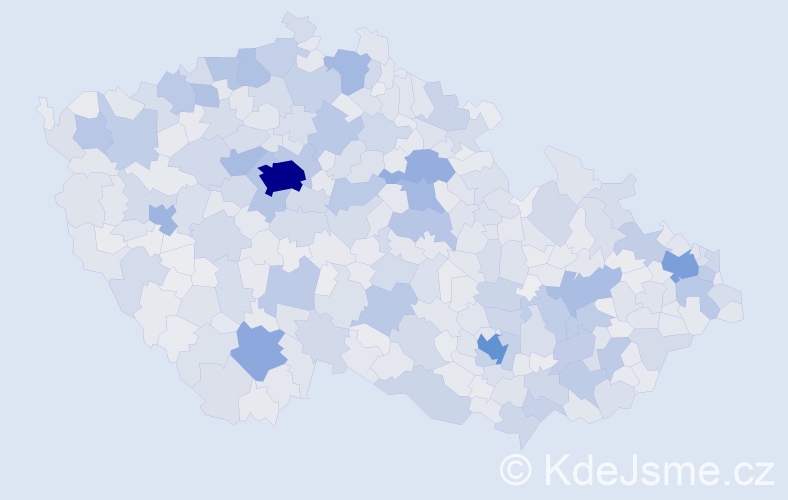 Jméno: 'Romana', počet výskytů 22182 v celé ČR