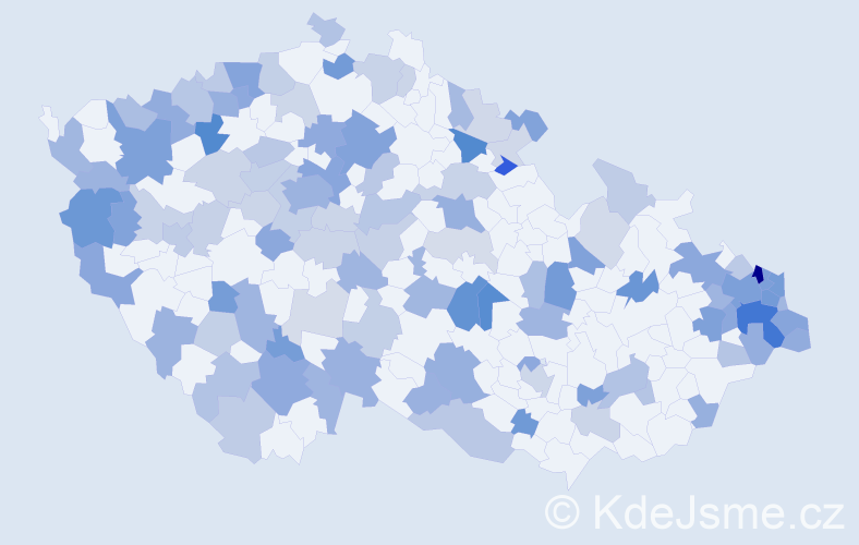 Jméno: 'Leontina', počet výskytů 233 v celé ČR