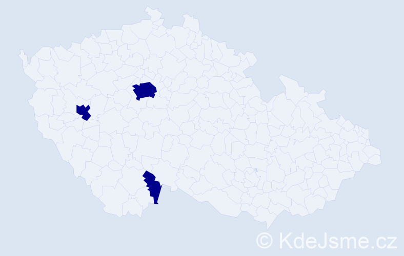 Jméno: 'Duc Chung', počet výskytů 3 v celé ČR