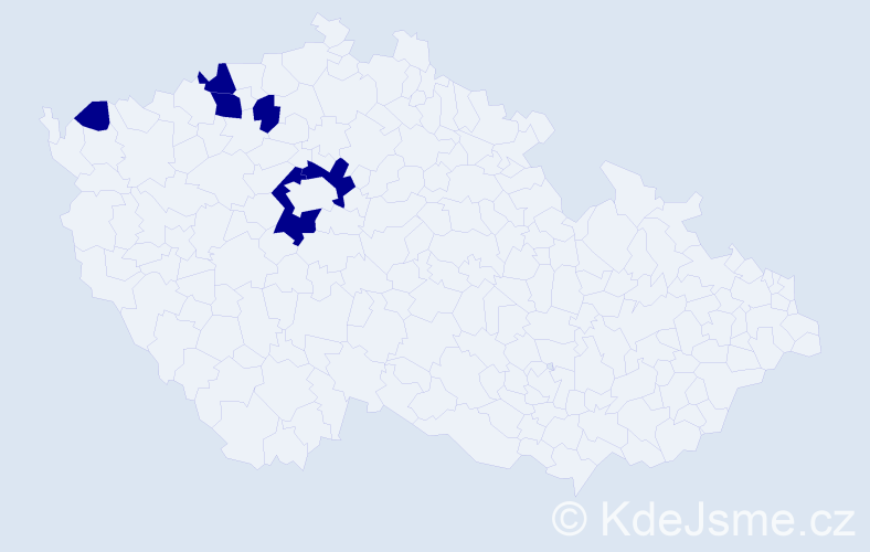 Jméno: 'Norbert Josef', počet výskytů 6 v celé ČR