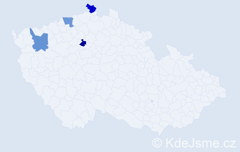 Jméno: 'Quang Phuc', počet výskytů 4 v celé ČR