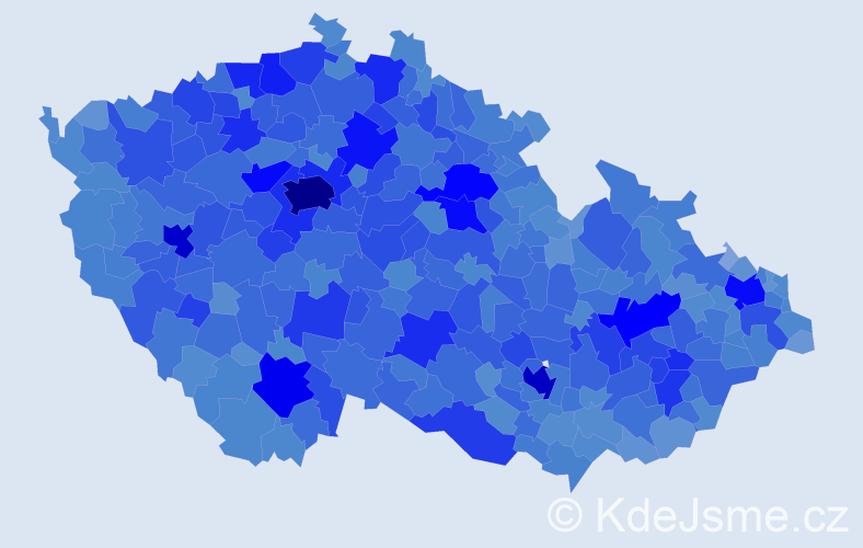 Jméno: 'Alena', počet výskytů 106503 v celé ČR