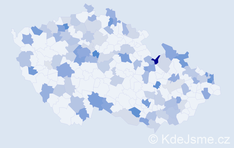 Jméno: 'Nikoleta', počet výskytů 178 v celé ČR